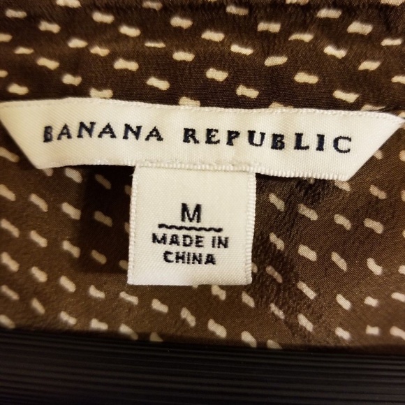 Banana Republic Brown Blouse - Picture 2 of 2